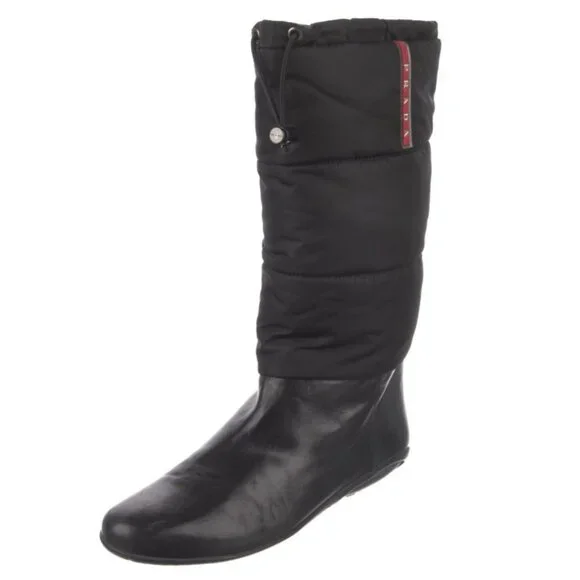 Prada Boots Snow Sz 39 / US 8.5 EUC - Picture 10 of 15